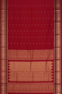 Image of Kanchipattu Red Saree