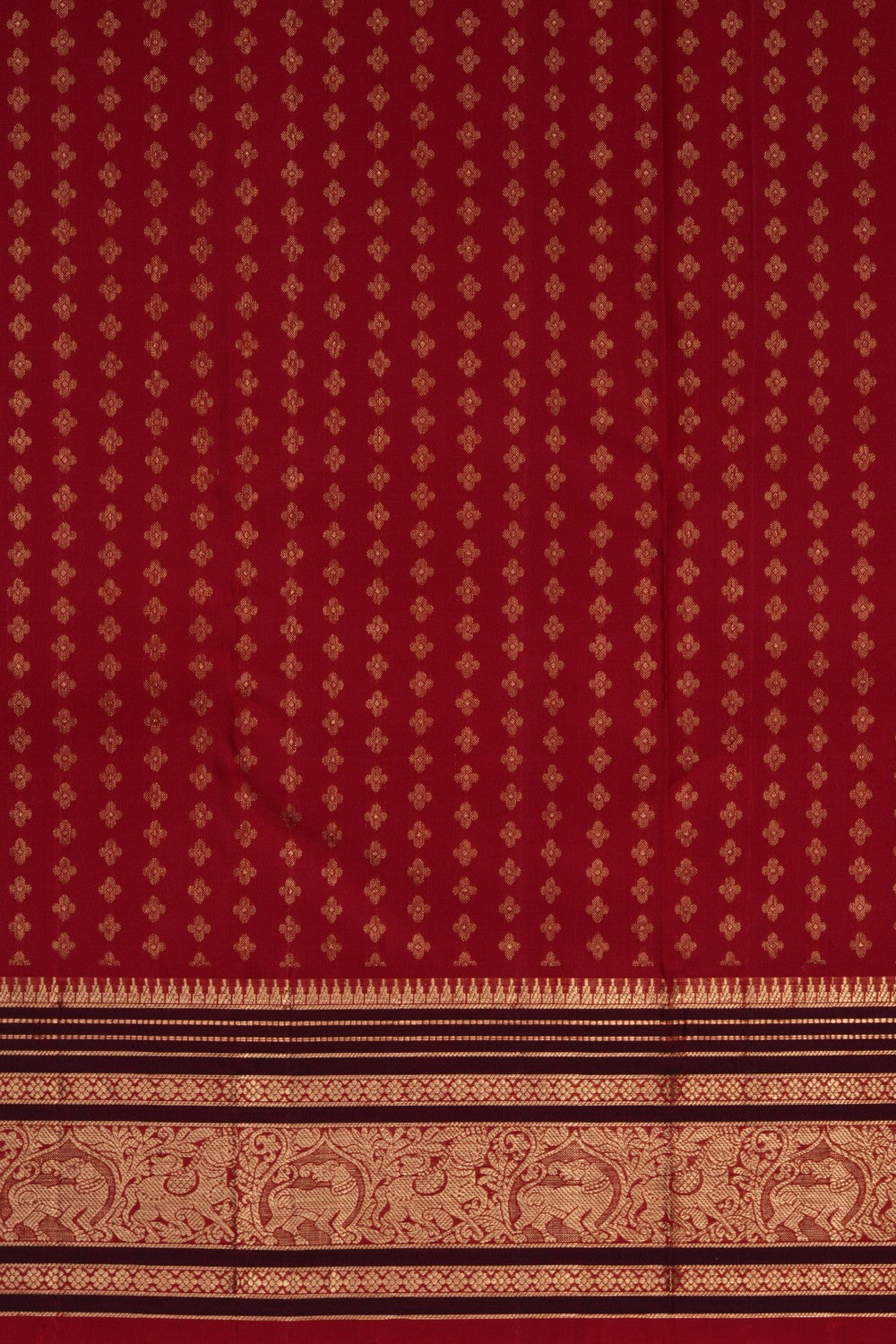 Kanchipattu Red Saree