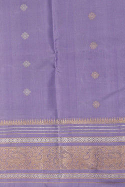 Image of Kanchipattu Purple Saree