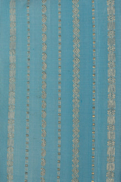 Image of Kanchipattu Ice Blue Saree