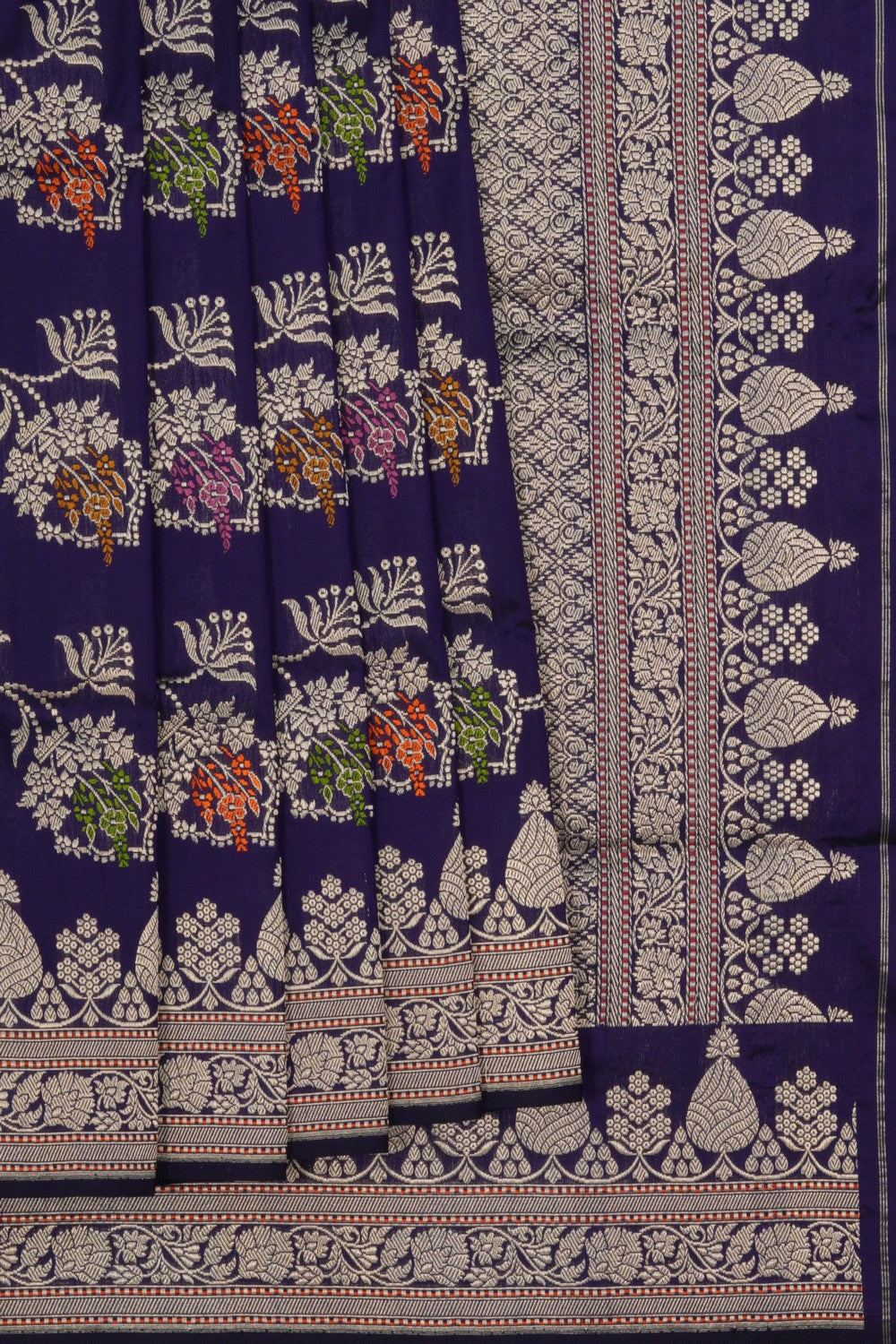 Image of Banarasi Katan Silk Brocade Saree