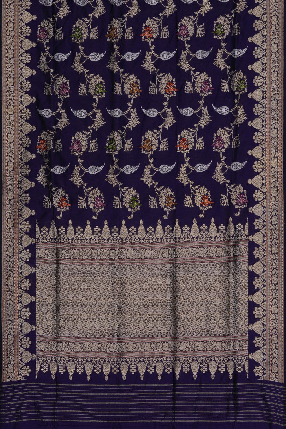 Image of Banarasi Katan Silk Brocade Saree