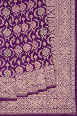Image of Banarasi Katan Silk Brocade Saree