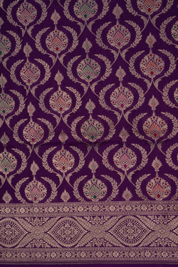 Image of Banarasi Katan Silk Brocade Saree