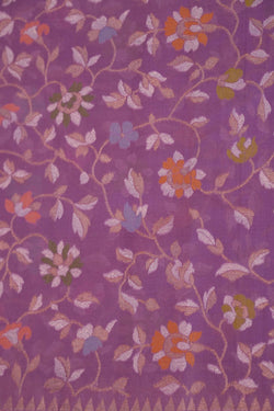 Image of Banarasi Kora Silk Brocade Saree
