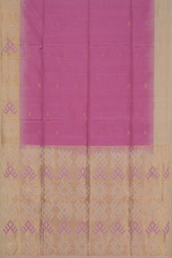 Image of South Silk Lavender Pink Saree