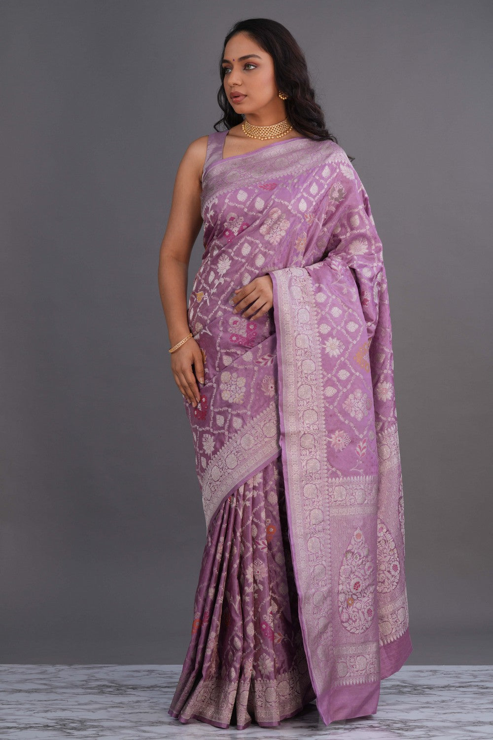 Banarasi Katan Silk Brocade Saree