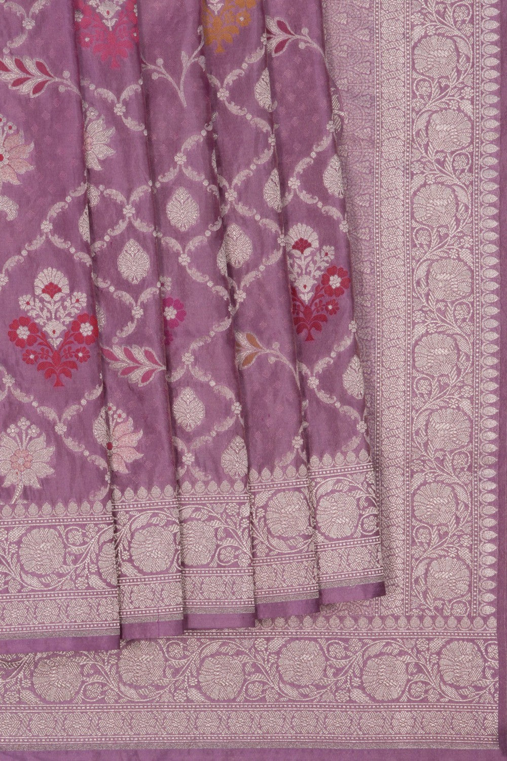 Image of Banarasi Katan Silk Brocade Saree