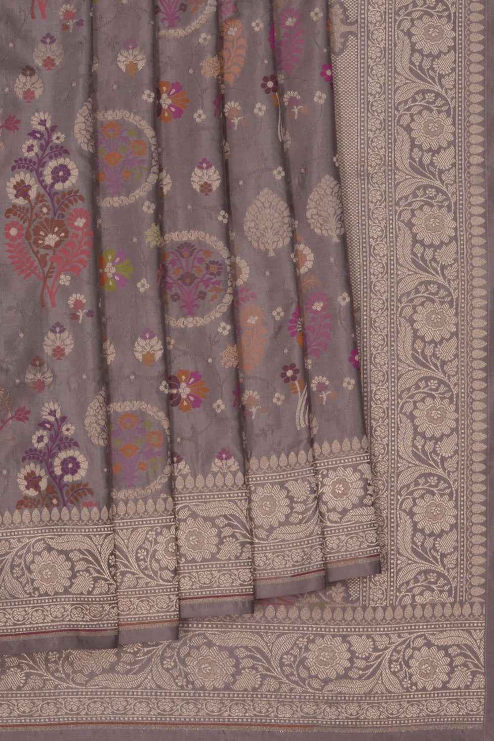 Image of Banarasi Katan Silk Brocade Saree