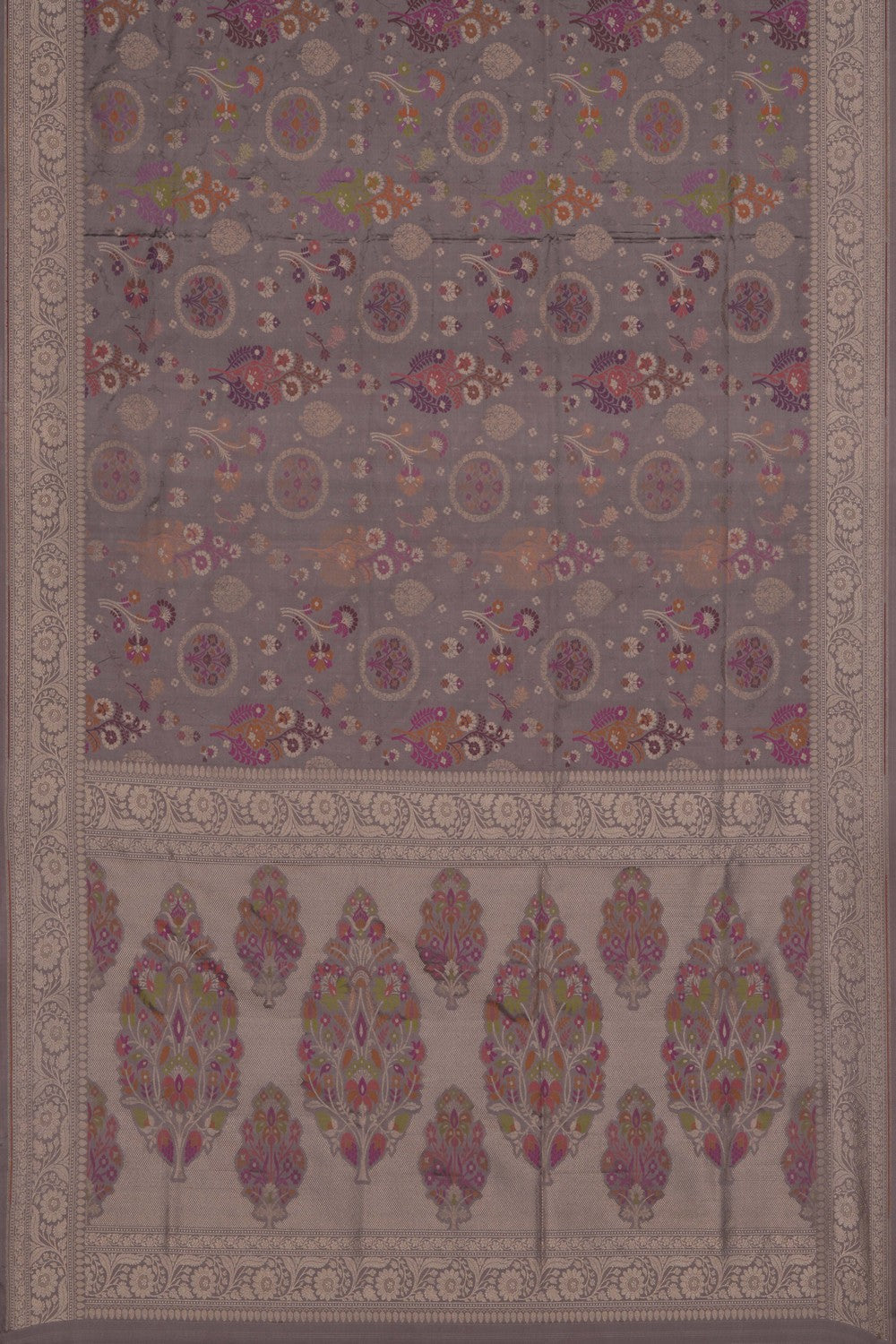 Image of Banarasi Katan Silk Brocade Saree