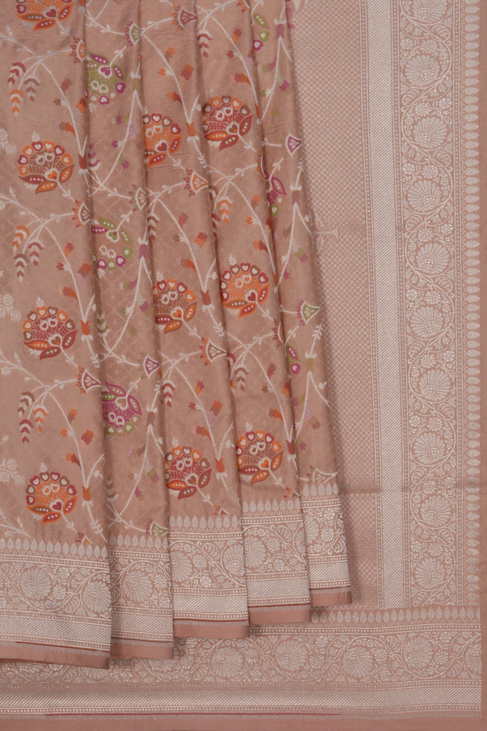 Image of Banarasi Katan Silk Brocade Saree