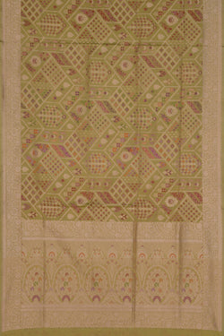 Image of Banarasi Katan Silk Brocade Saree