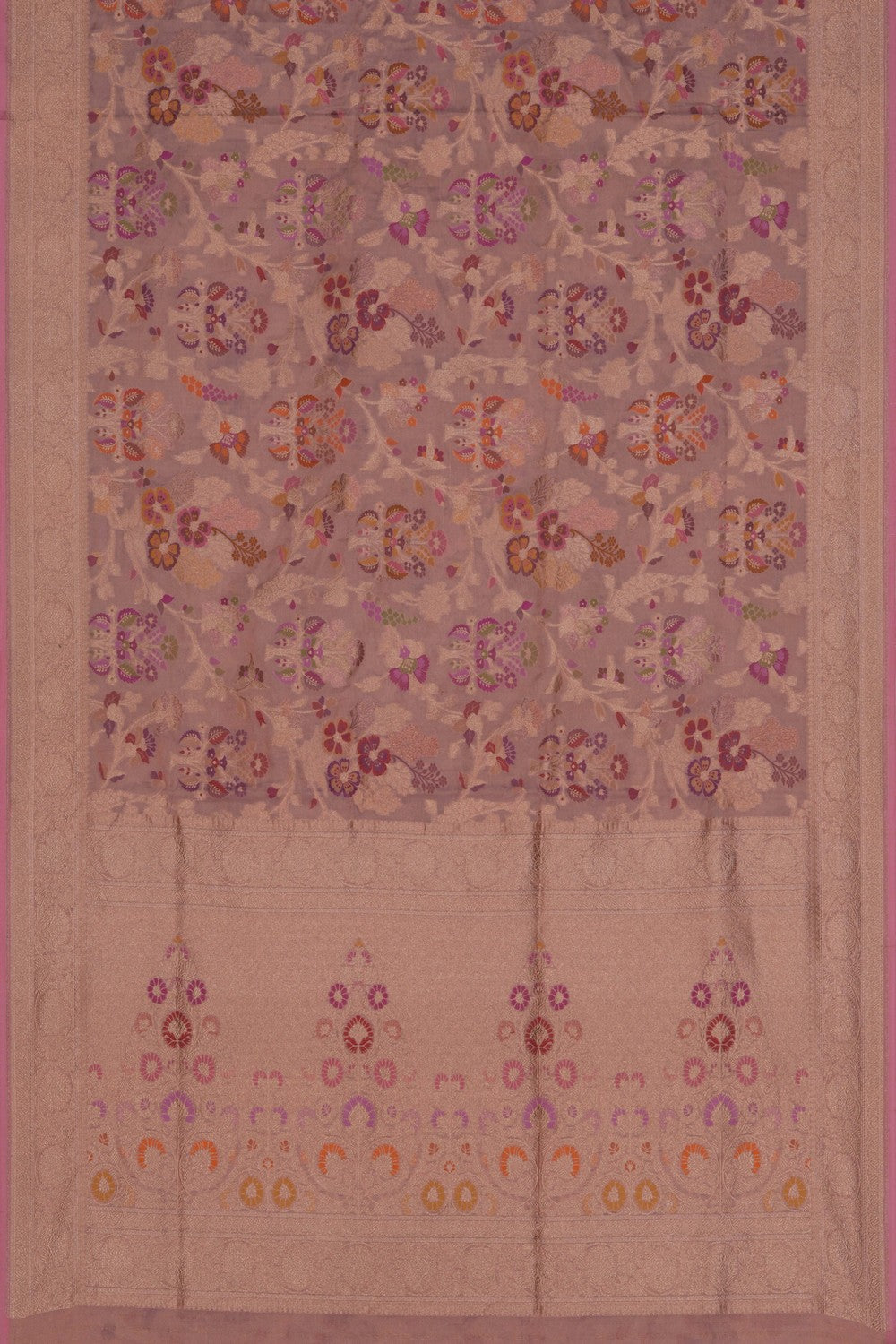 Image of Banarasi Katan Silk Brocade Saree