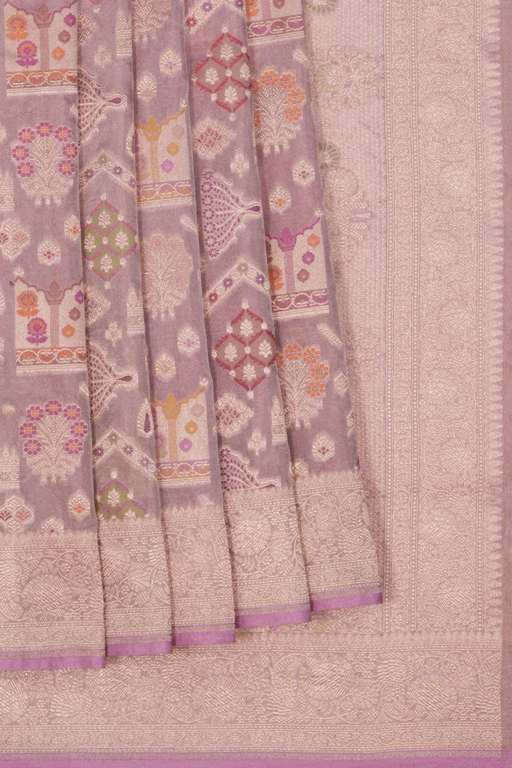 Image of Banarasi Katan Silk Brocade Saree