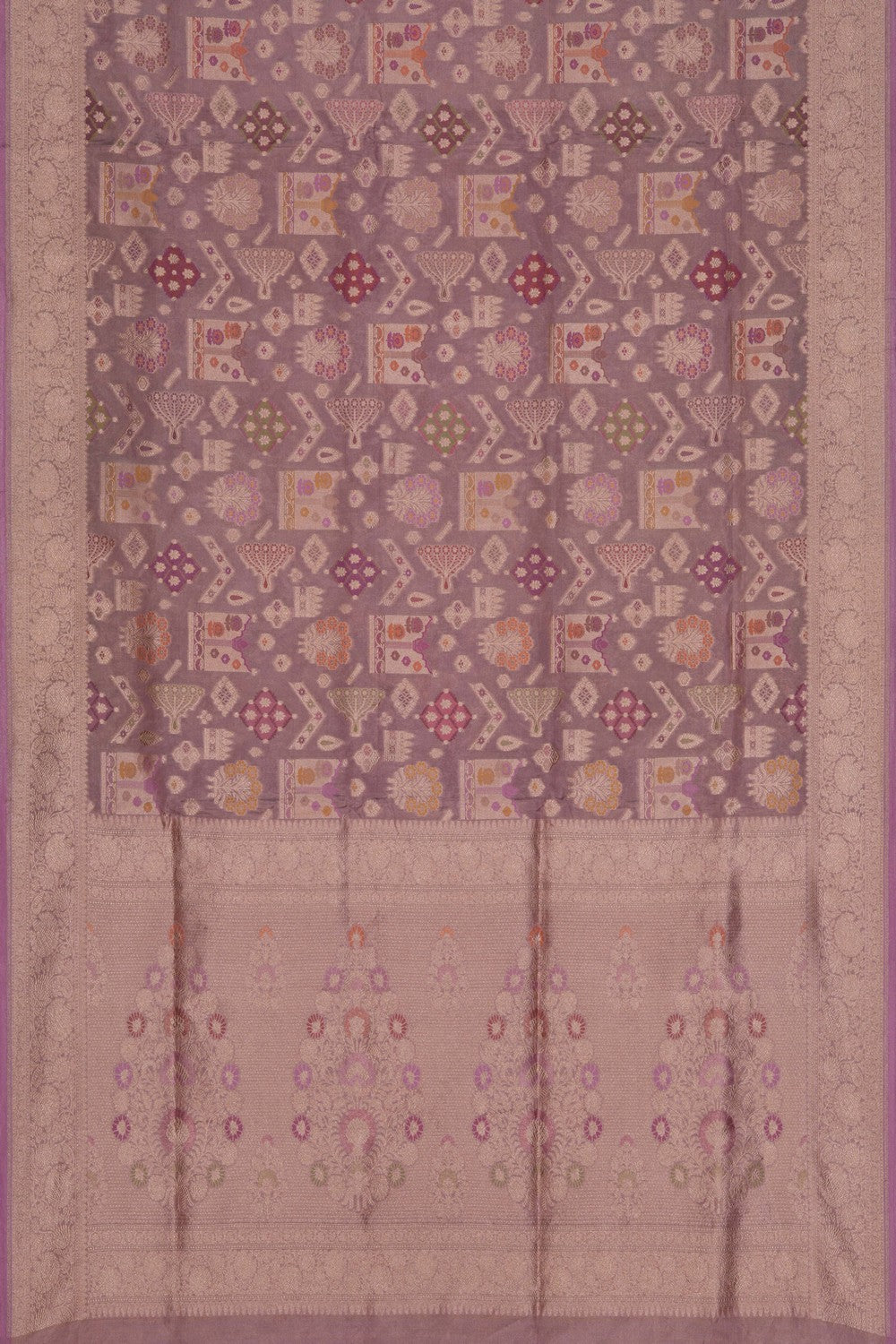 Image of Banarasi Katan Silk Brocade Saree