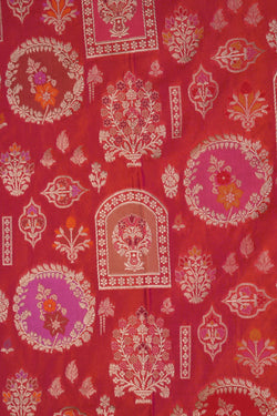 Image of Banarasi Katan Silk Brocade Saree