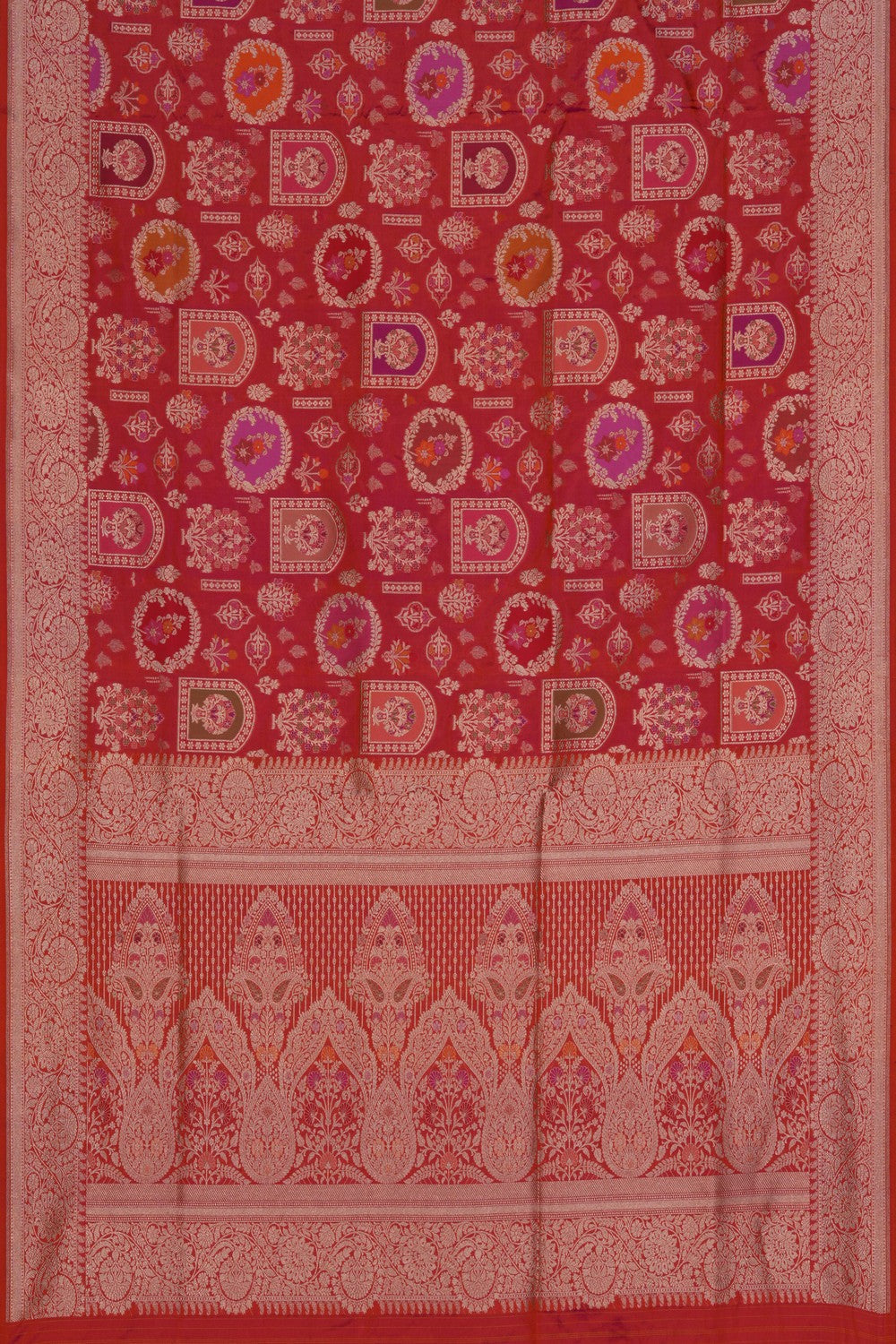 Image of Banarasi Katan Silk Brocade Saree
