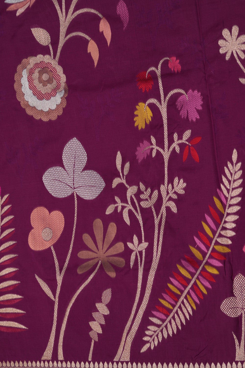 Image of Banarasi Katan Silk Brocade Saree