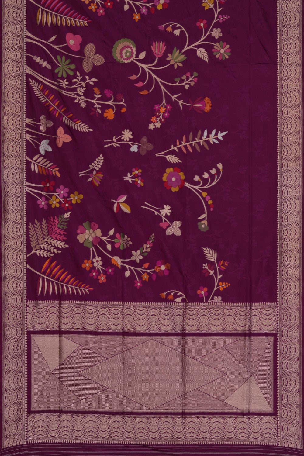 Image of Banarasi Katan Silk Brocade Saree