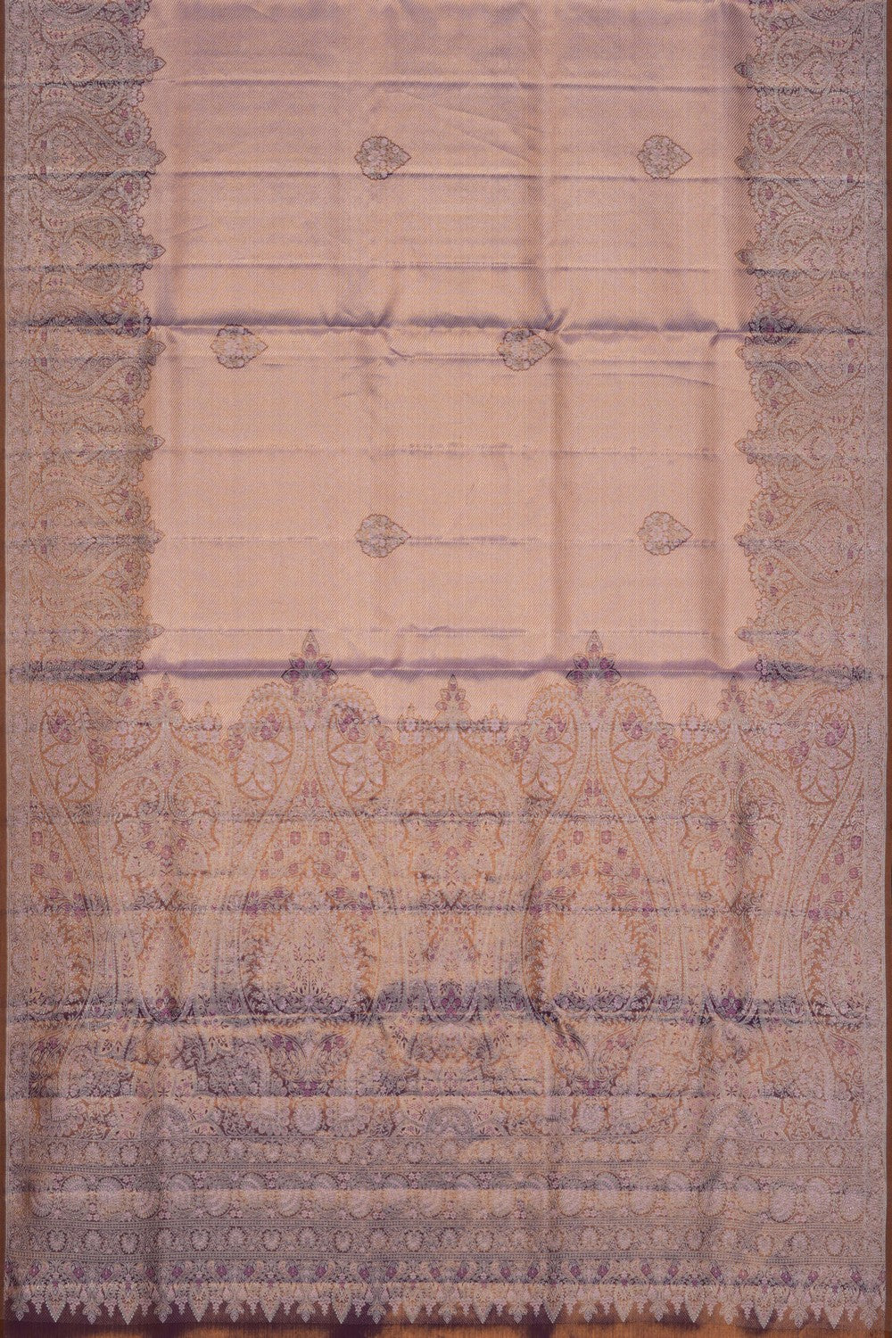 Kanchipattu Brocade Pink Saree