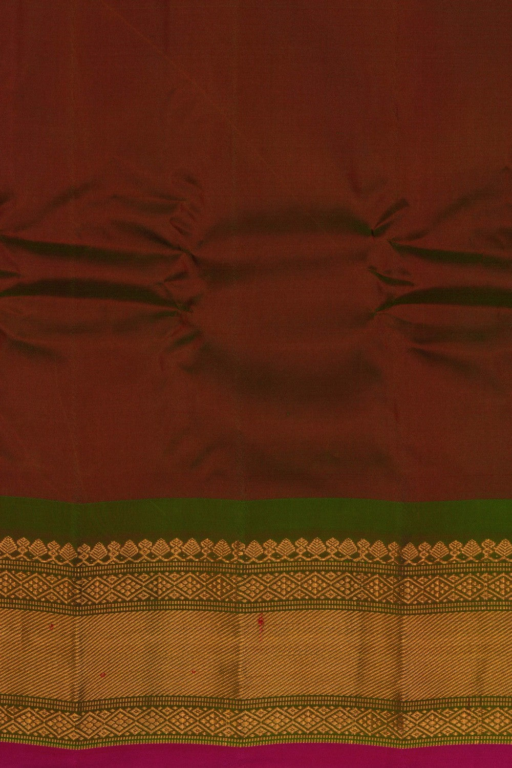Image of Gadwal Red Saree