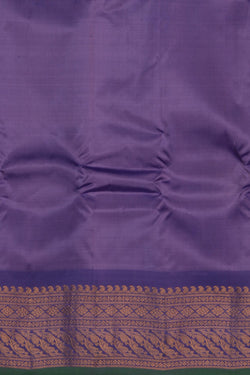 Image of Gadwal Mauve Saree