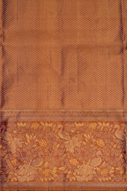 Image of Kanchipattu Tissue Brocade Pastel Green Saree