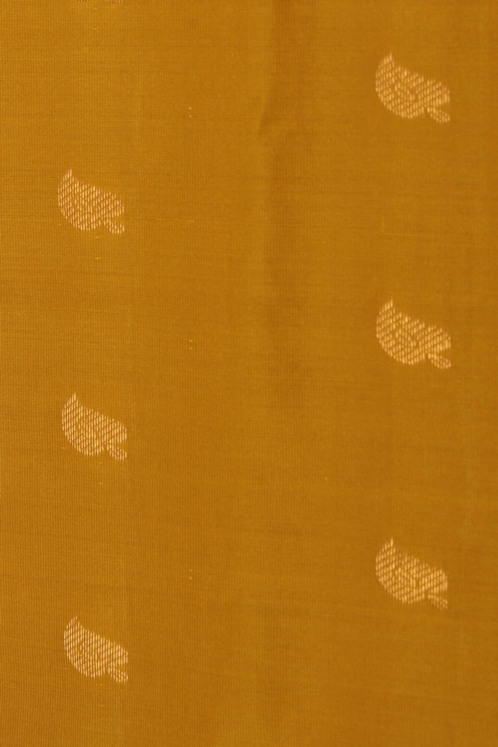 Gadwal Silk Fenugreek Mustard Saree