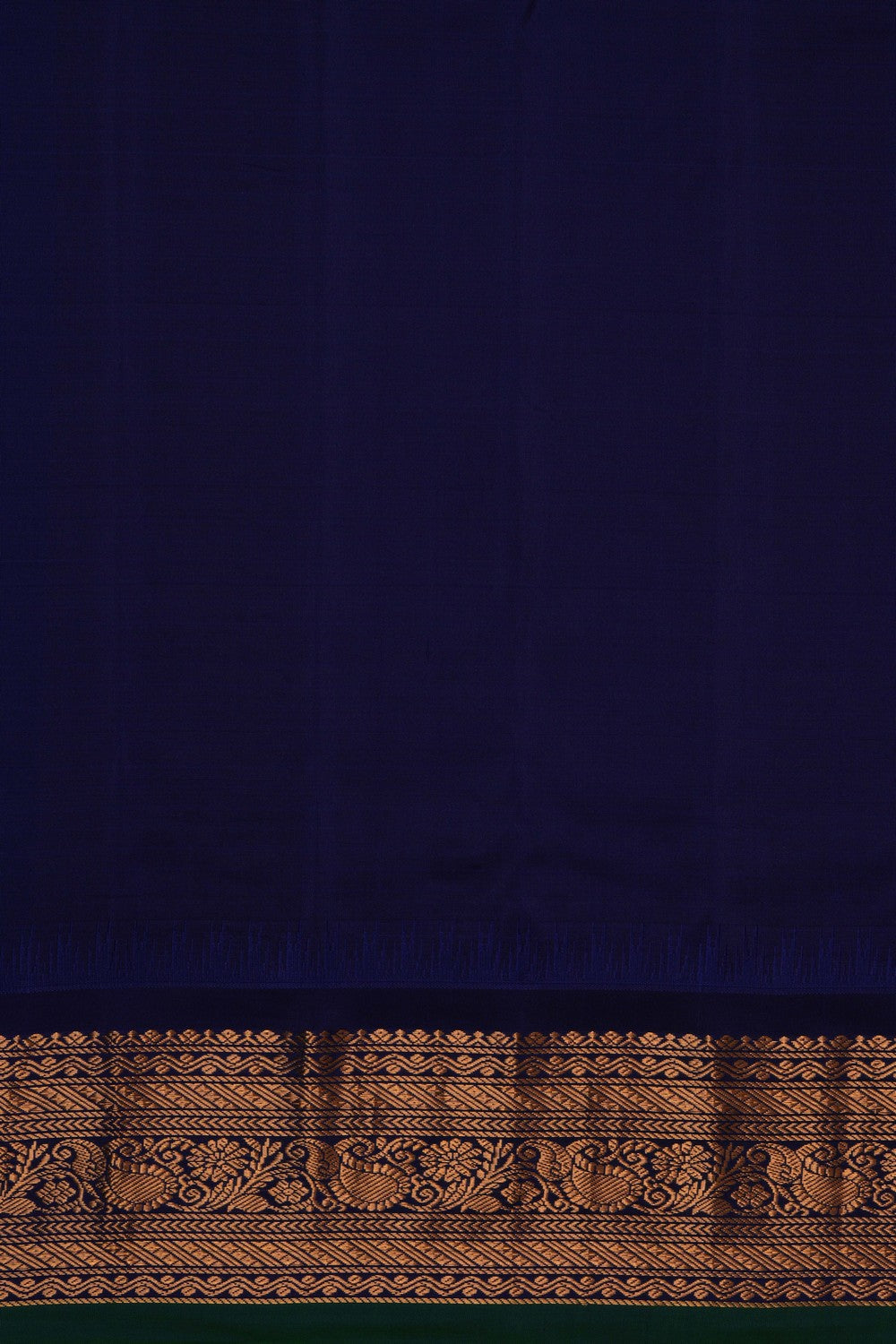 Gadwal Silk Kattam Pink Saree
