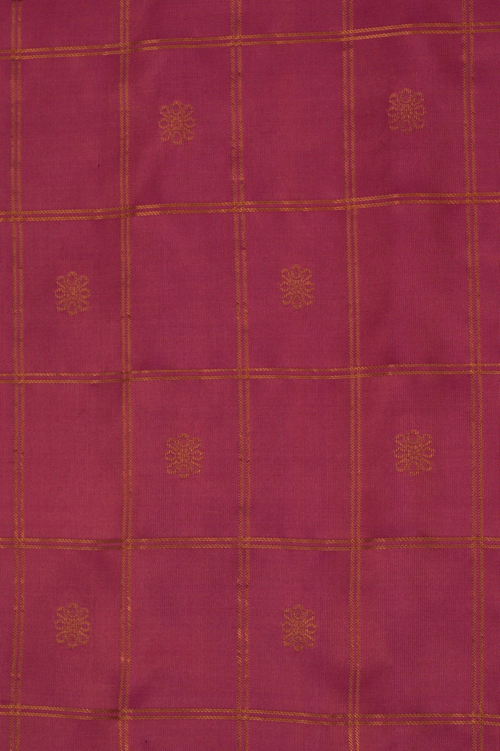 Image of Gadwal Silk Pink Saree