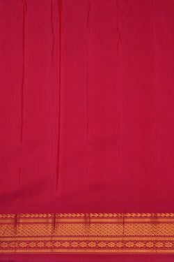 Image of Gadwal Silk Green Saree