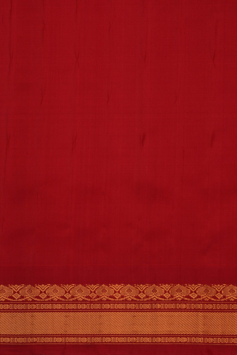 Image of Gadwal Silk Ice Blue Saree