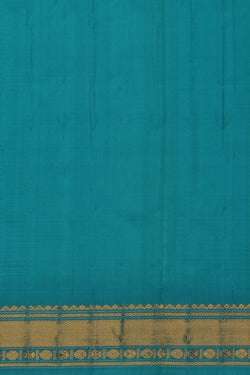 Image of Gadwal Silk Kattam Purple Saree