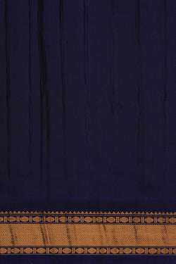 Image of Gadwal Silk Mustard Saree
