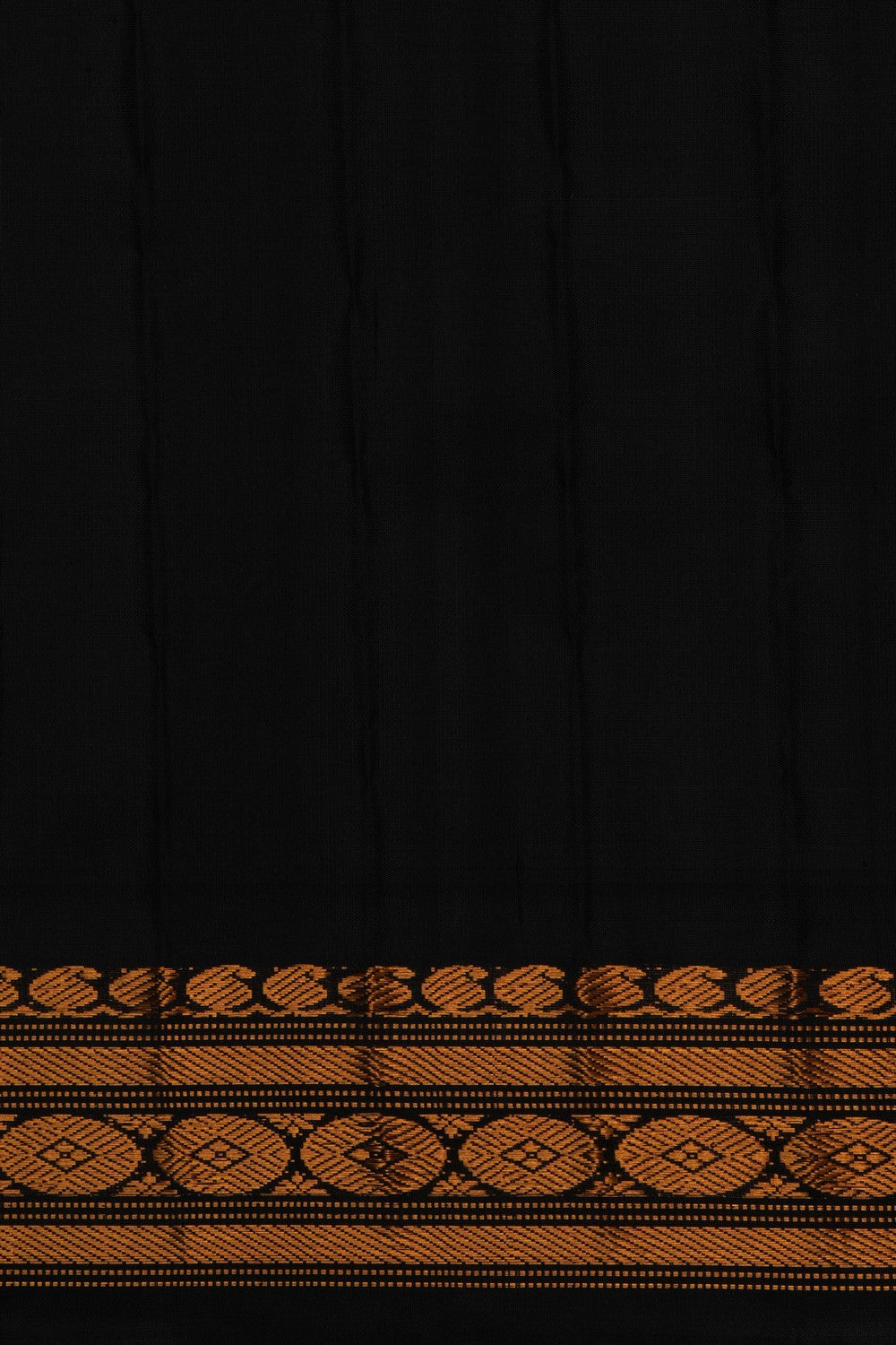 Image of Gadwal Silk Yellow Saree