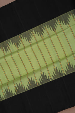 Image of Gadwal Silk Mint Green Saree