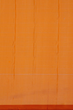 Image of Gadwal Silk Red Saree