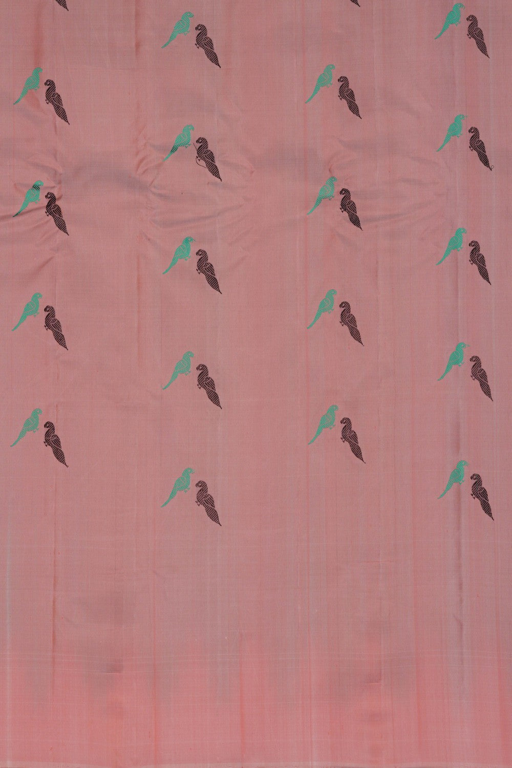 Image of Gadwal Silk Sea Green Saree