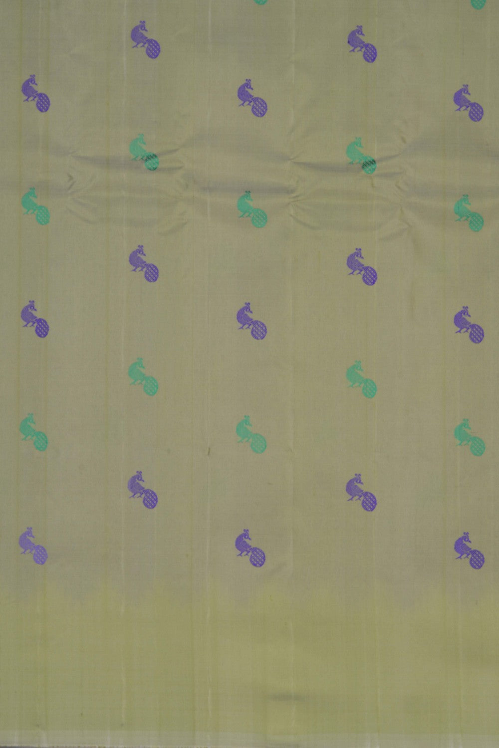 Image of Gadwal Silk Purple Saree