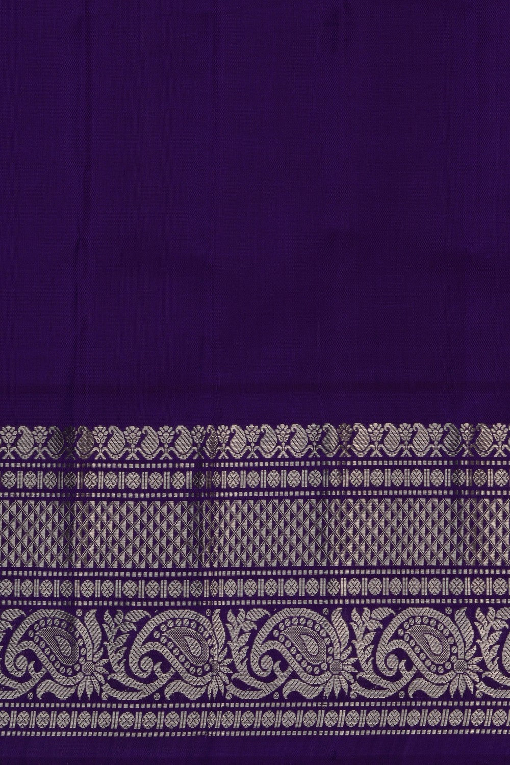 Image of Gadwal Silk Classy Beige Saree