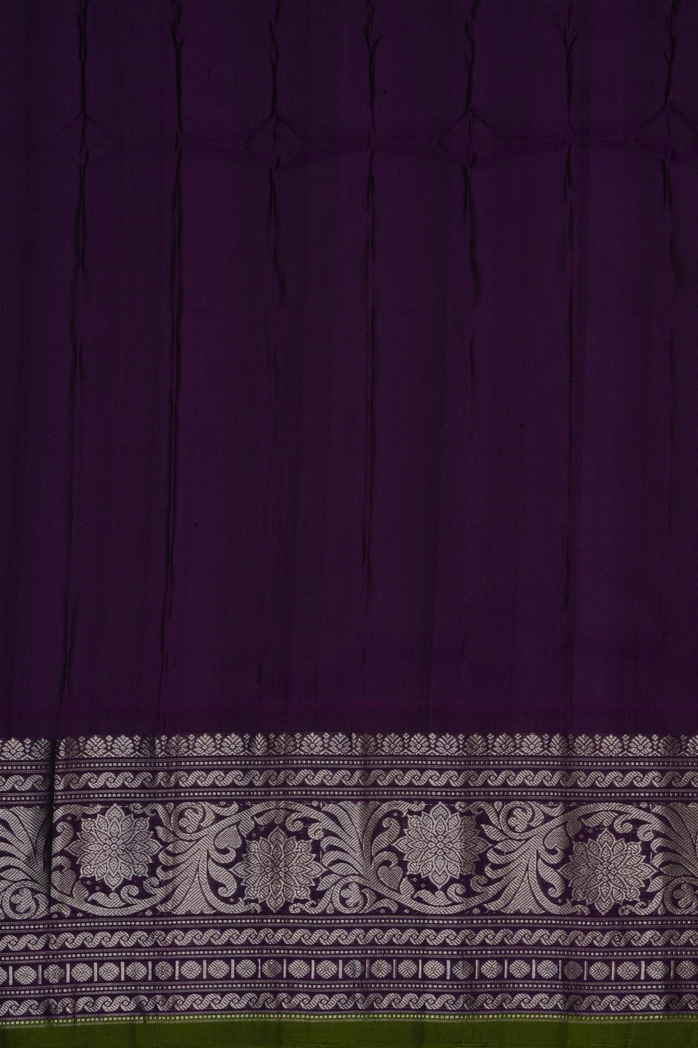 Image of Gadwal Silk Beige Saree