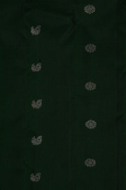Image of Gadwal Silk Green Saree