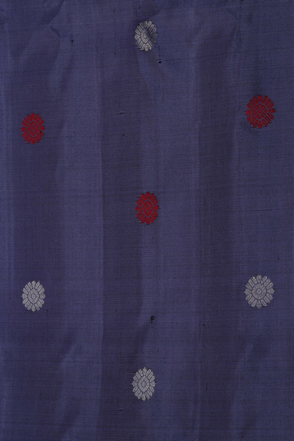 Image of Gadwal Silk Grey Saree