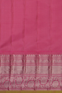 Image of Gadwal Silk Grey Saree