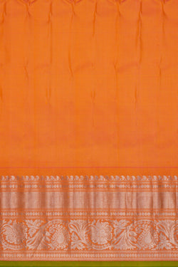 Image of Gadwal Silk Classy Beige Saree