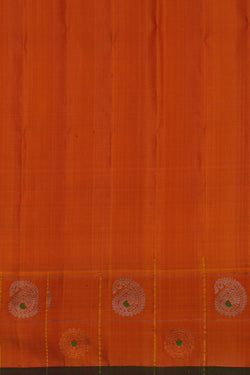 Image of Gadwal Silk Blue Saree