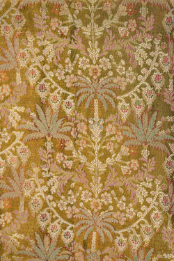 Image of Kanchipattu Brocade Gold Saree