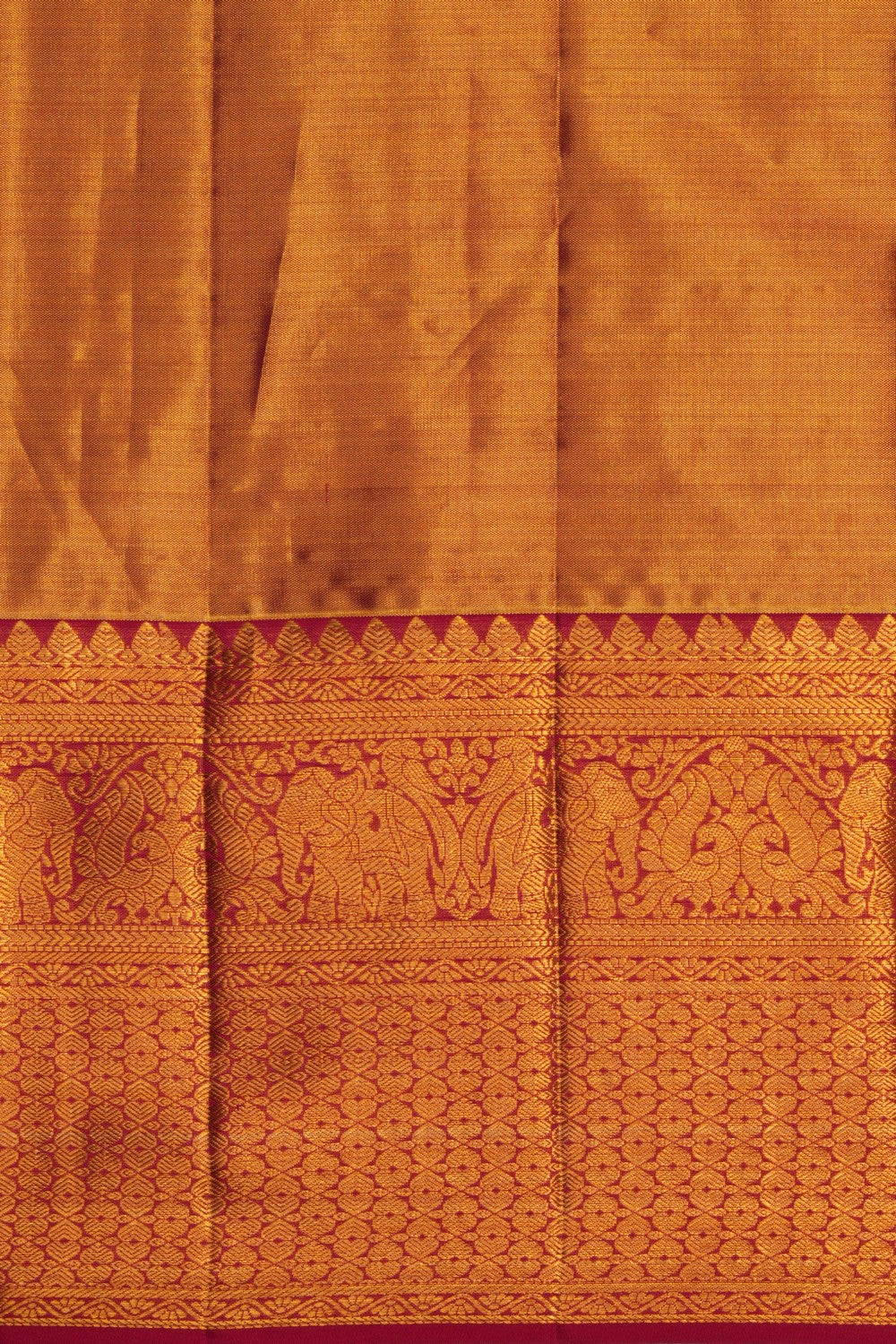 Kanchipattu Brocade Green Saree