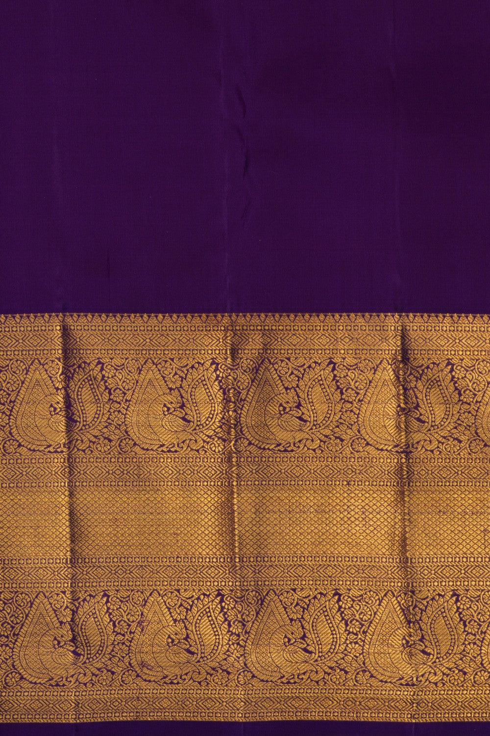Kanchipattu Brocade Orange Saree