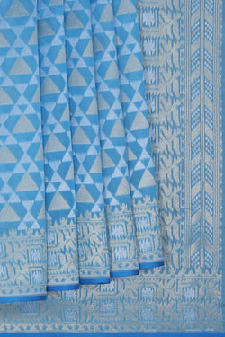 Image of Kora Silk Brocade Saree